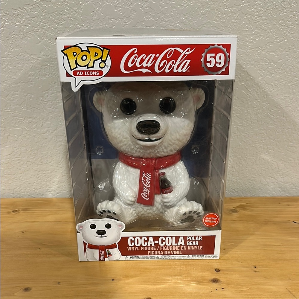 GIANT COCA-COLA POLAR BEAR! - Picture 1 of 4